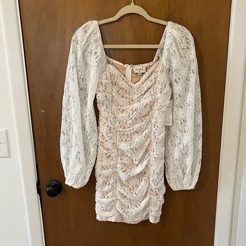Red Dress Boutique white lace dress